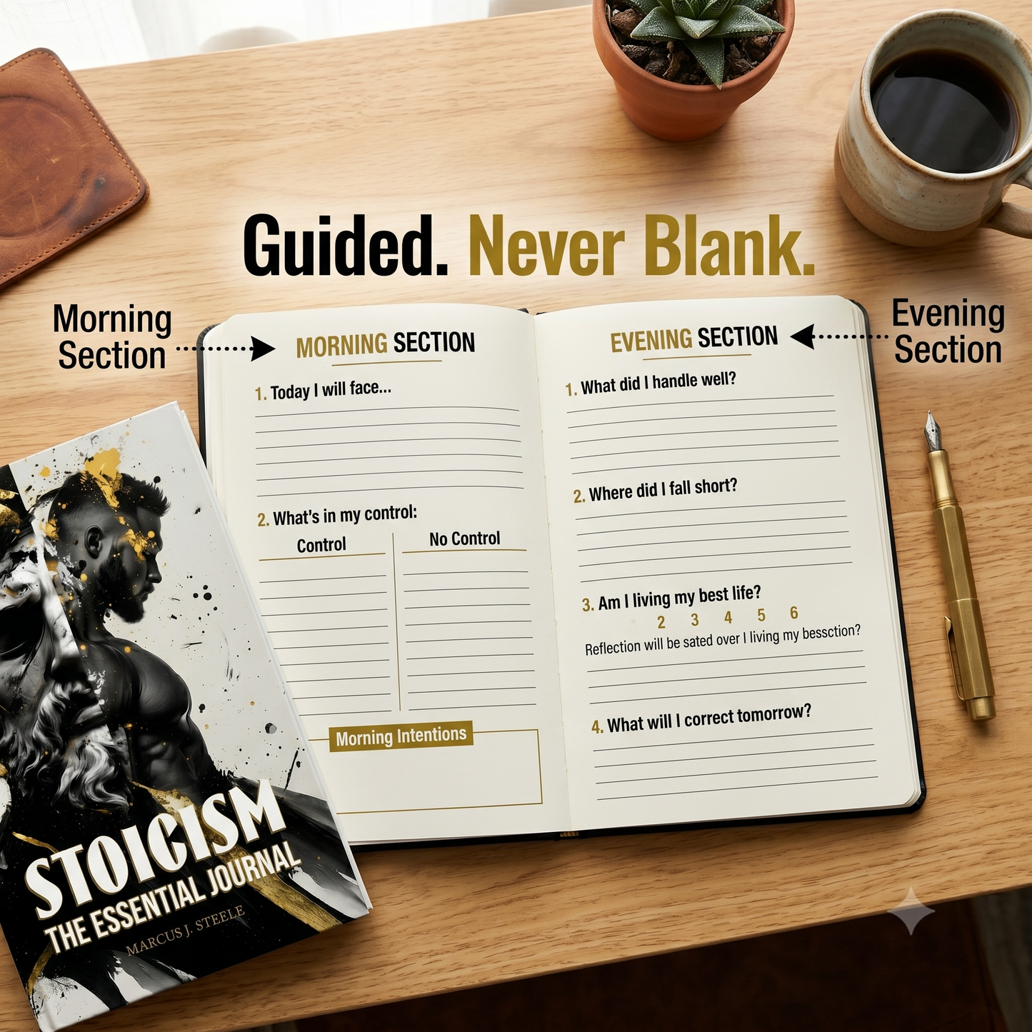 Stoicism 365 | The Essential Journal for Self Development