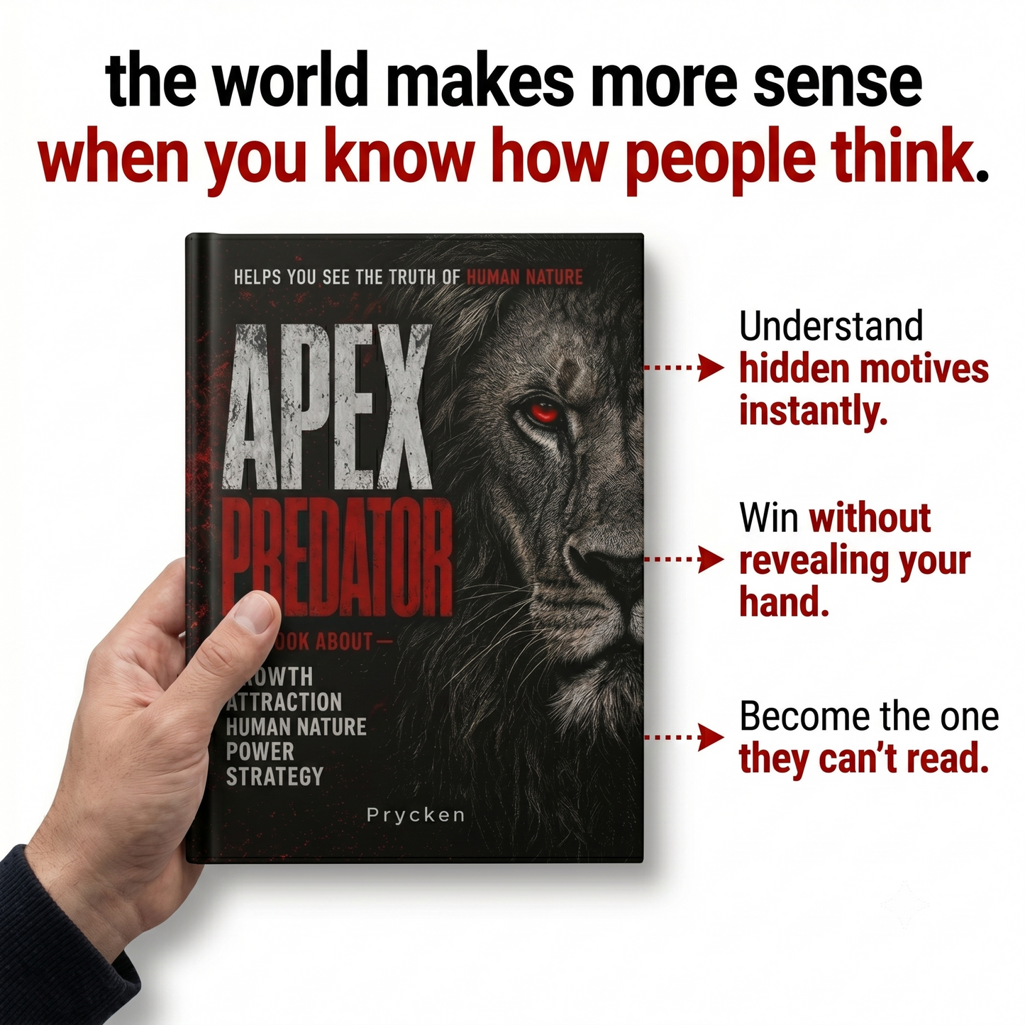 APEX PREDATOR: Master Human Nature, & Strategic Thinking