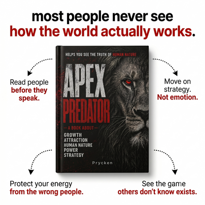 APEX PREDATOR: Master Human Nature, & Strategic Thinking