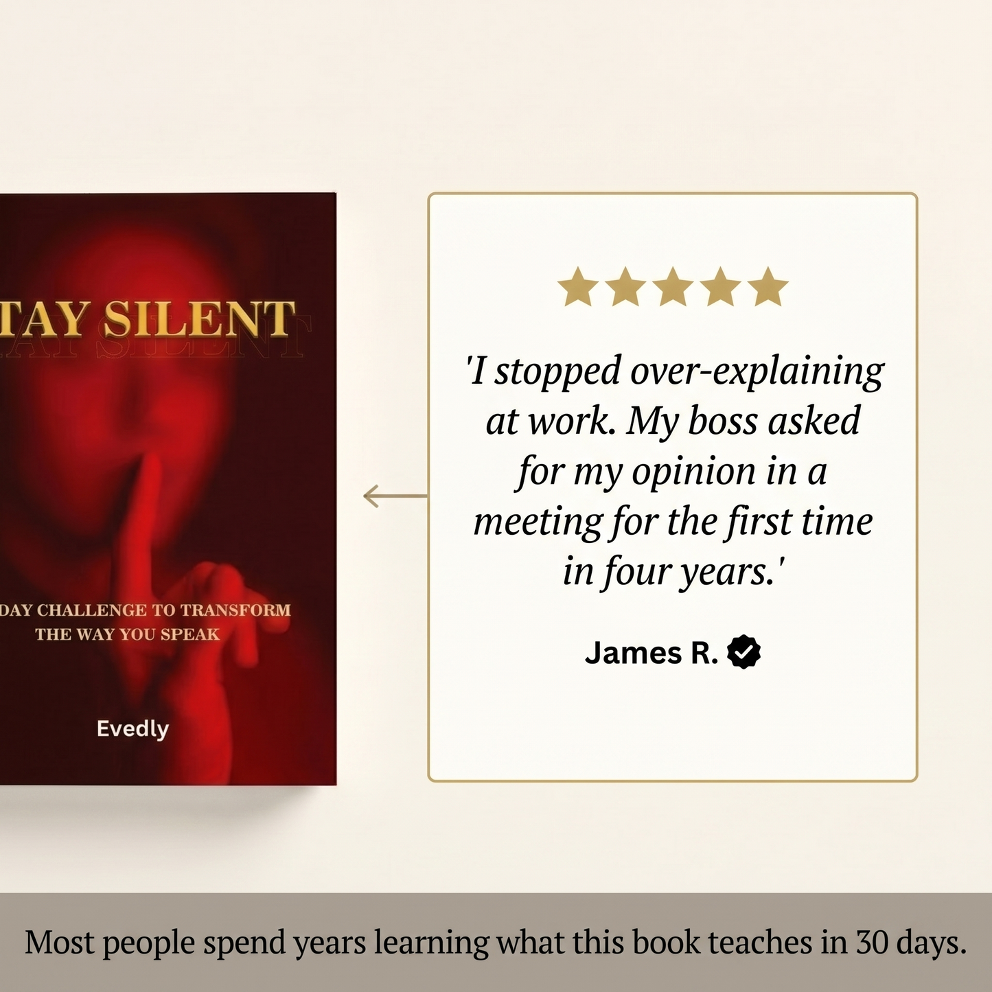 Stay Silent - Transform the Way You Speak