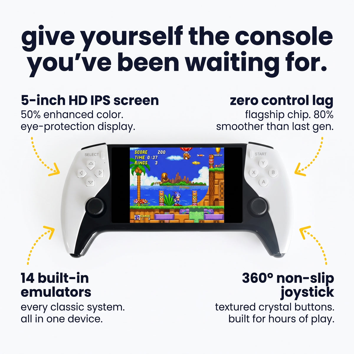 Retro Handheld Game Console