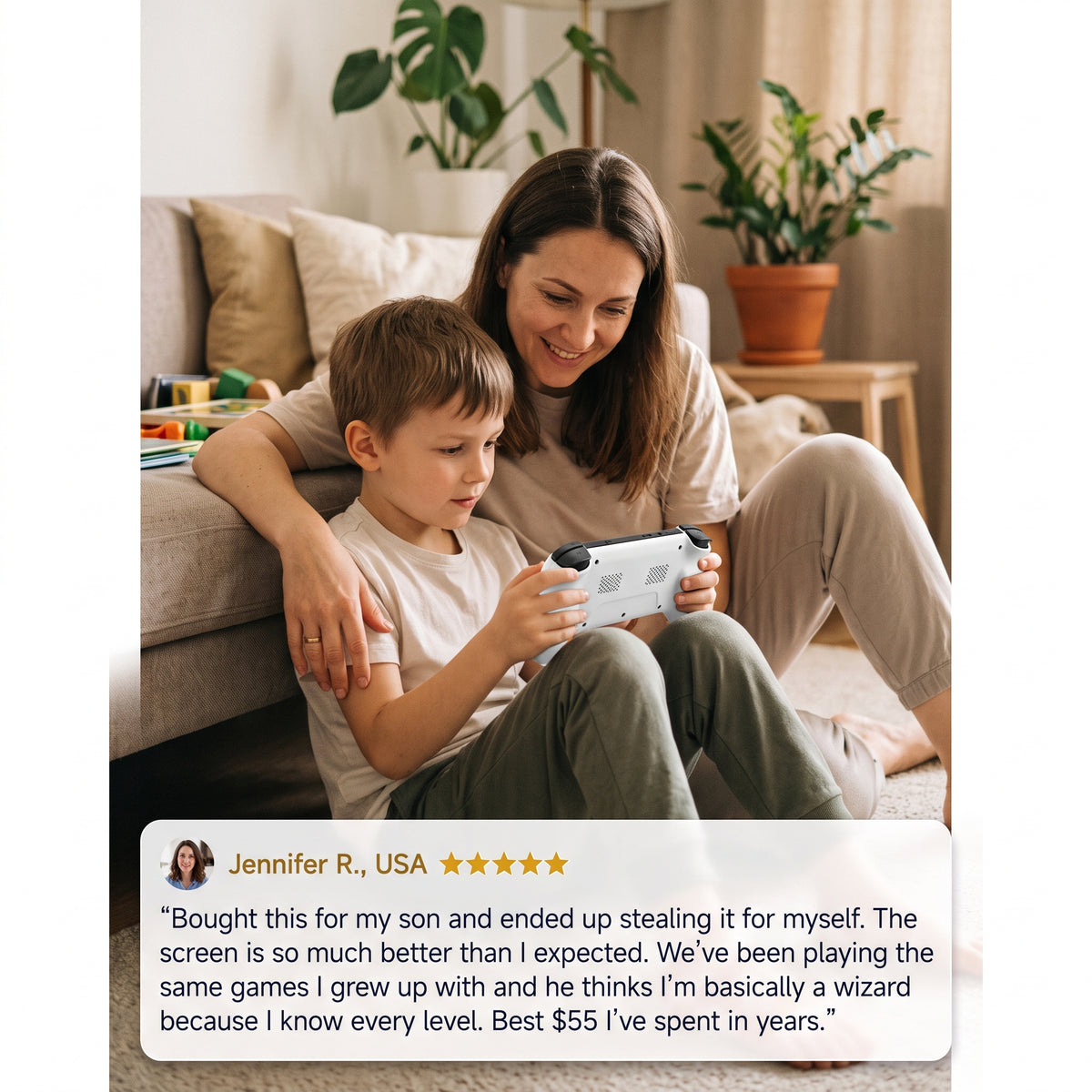 Retro Handheld Game Console