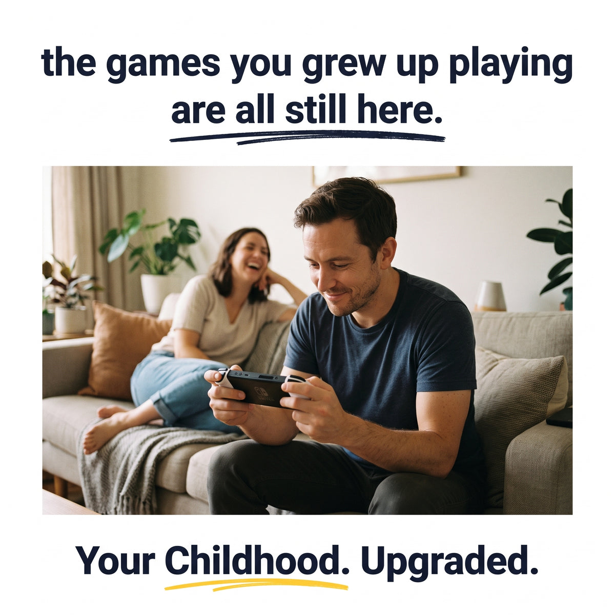 Retro Handheld Game Console